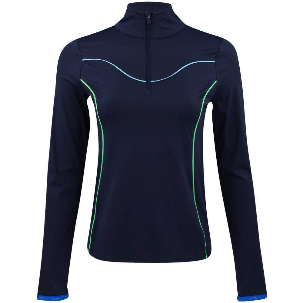 Women's Stretch Nylon Interlock Tipped Midlayer - Fairway Styles