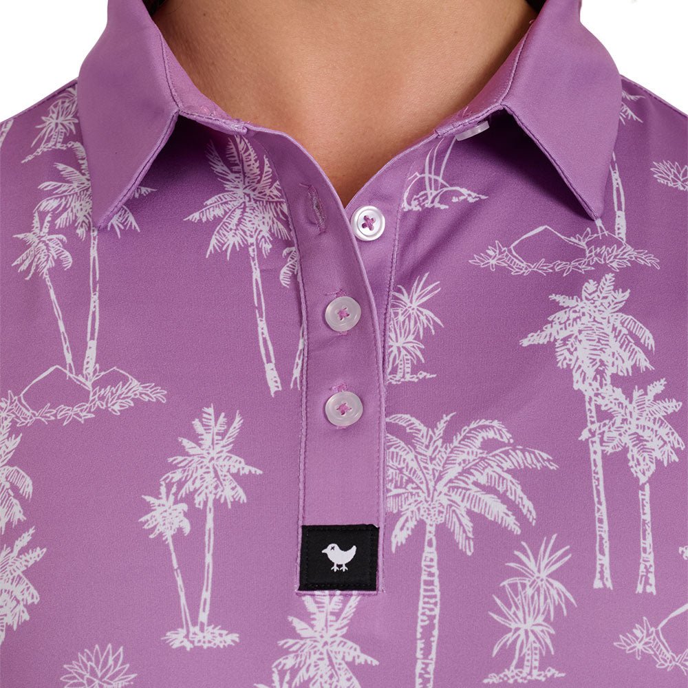 Women's Purple Thermal Polo - Fairway Styles
