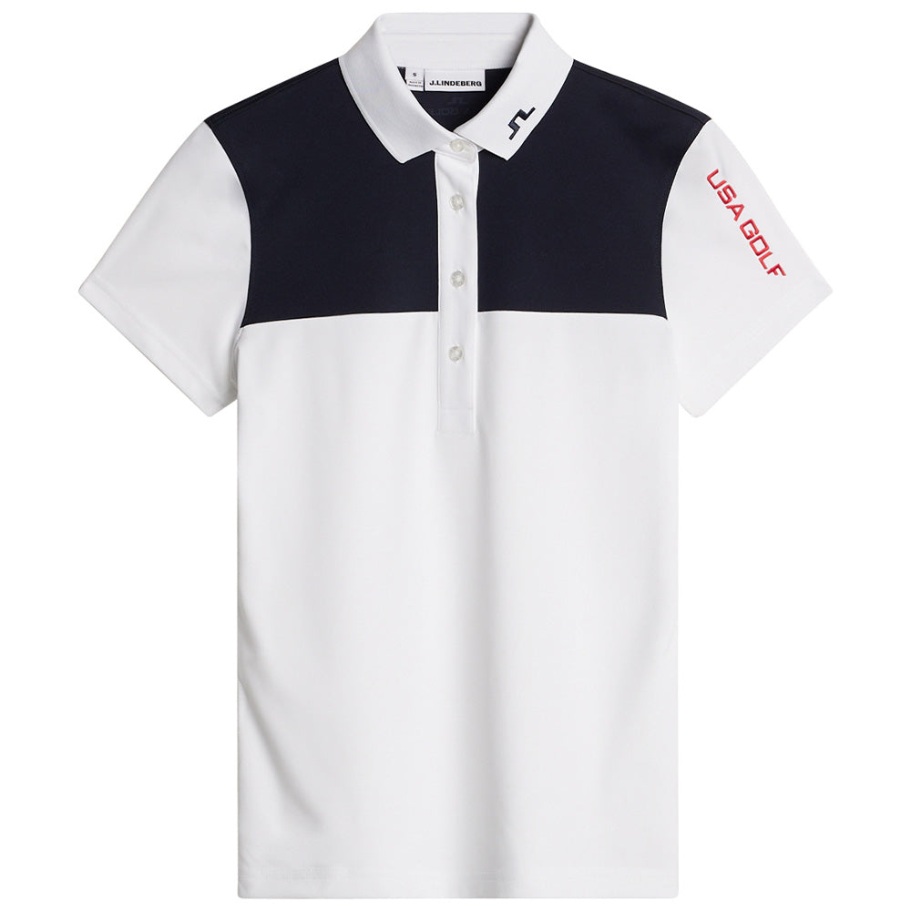 Women's Rose Tour Tech Colourblock Polo