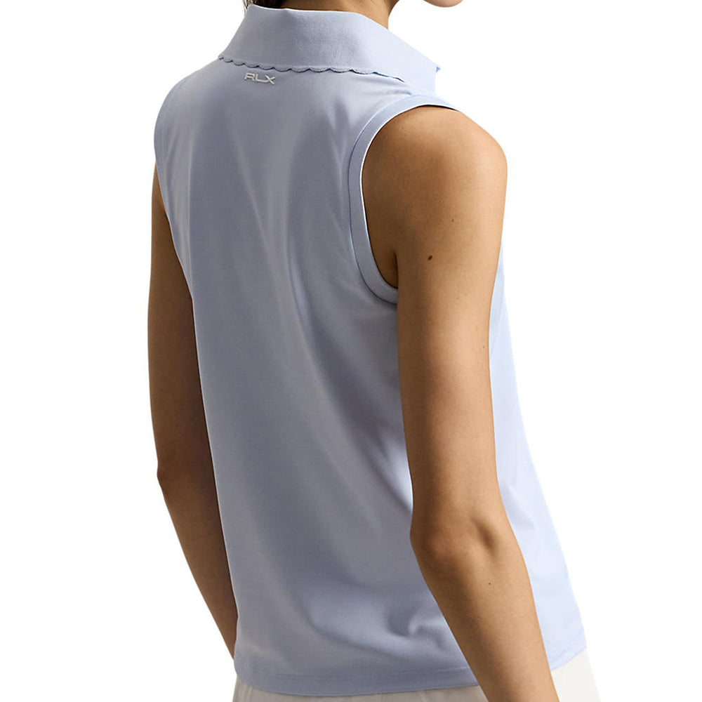 Women's Tailored Fit Sleeveless V-Neck Polo