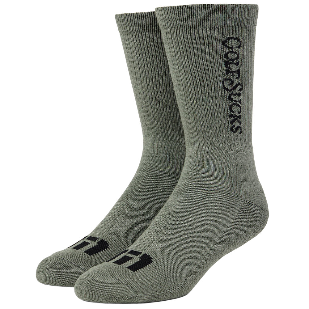 Golf Sucks Crew Socks