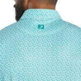Allover Floral Lisle Polo