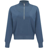 Women's Naomi Rib Knit 1/4 Zip Sweatshirt - Fairway Styles