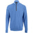 Mesh 1/4 Zip Pullover - Bristol Blue
