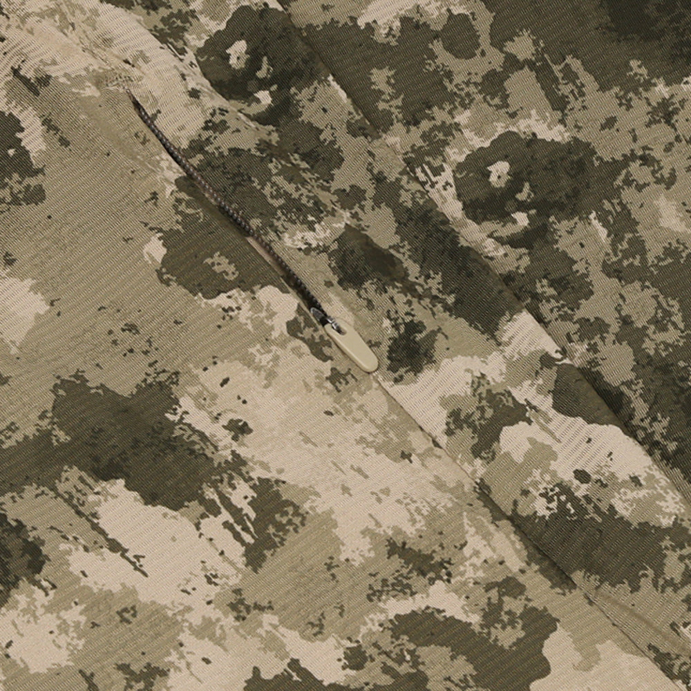 Camo 1/4 Zip Pullover