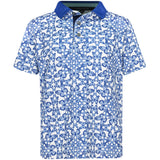 Juniors' Blue Migration Polo