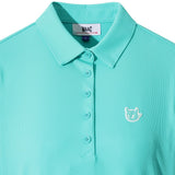 Women's Essential Rib Jersey Polo