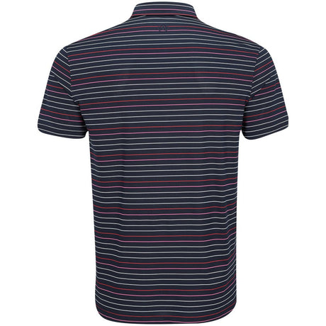 Multi Stripe Tech Piqué Polo - Fairway Styles