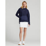 Women's Cloud Fleece Hoodie Nylon Pocket Sweatshirt