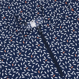 Women's Ultimate365 Printed Long Sleeve 1/4 Zip Mock Neck Polo