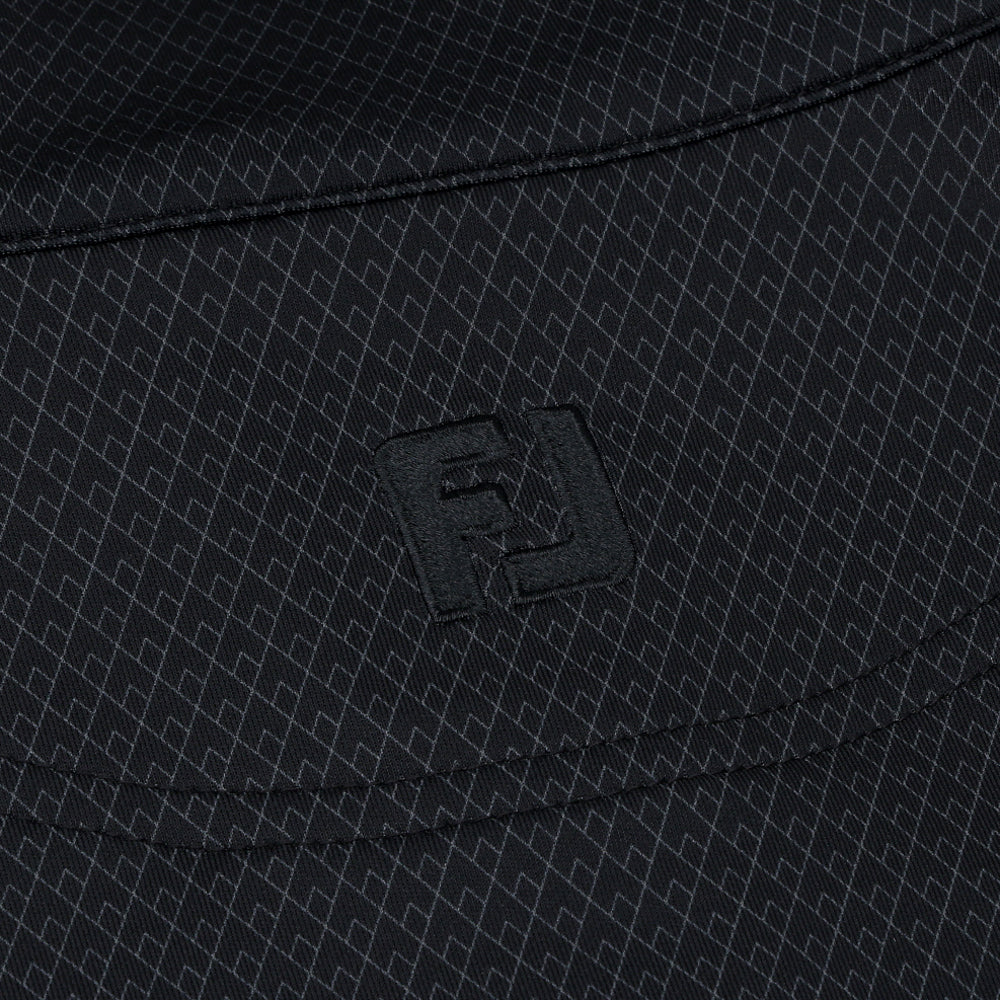 Tonal Deco Diamond 1/4 Zip Pullover