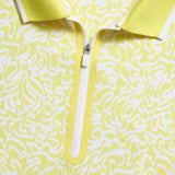 Women's Scribble Tech Pique Sleeveless 1/4 Zip Polo