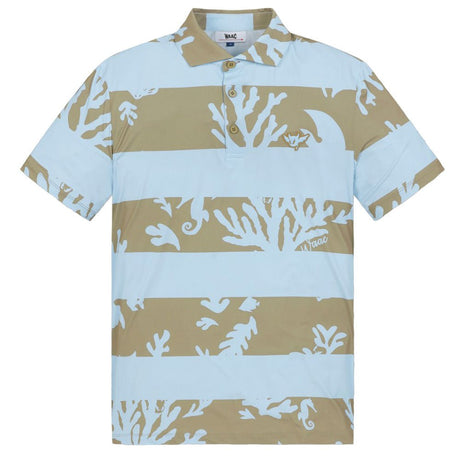 Athletic Fit Ocean Block Polo Shirt - Fairway Styles