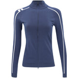 Women's Aubree Knitted Full Zip Sweater - Fairway Styles