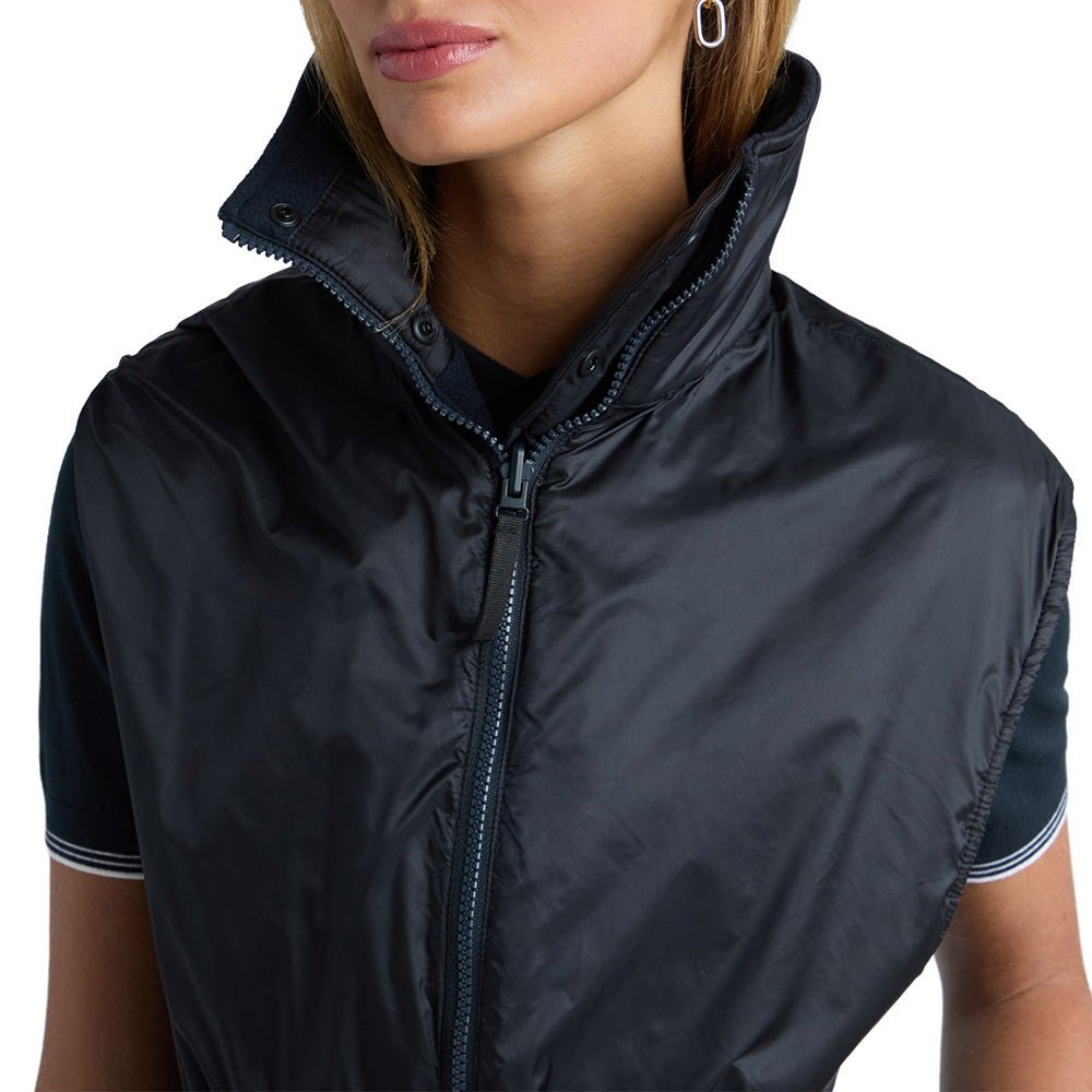 Women's Reversible Fleece & Nylon Hybrid Jacket