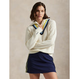 Women's 1/4 Zip Cricket Sweater