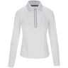 Women's Silky Tech Nylon Long Sleeve Zip Polo