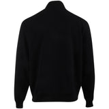 Collegiate 1/4 Zip Stand Collar Sweatshirt
