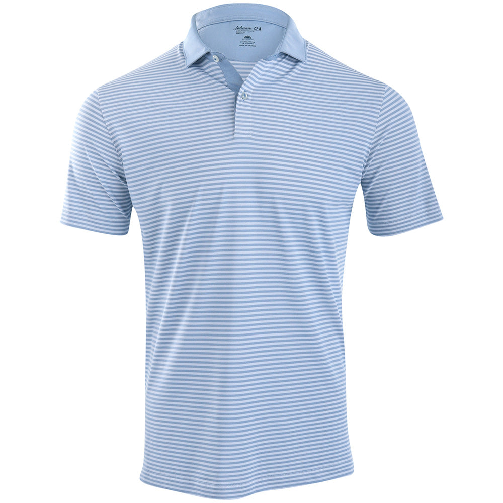 Cruz Performance Mesh Solid Collar Polo