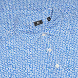 Allover Floral Lisle Polo