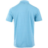 Heather Stripe Pique Polo