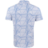 Geometric Tech Pique Polo
