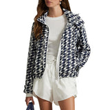 Women's Graphic Hooded Rain Jacket - Fairway Styles