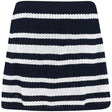 Women's Multi Stripes Knit Skort - Fairway Styles