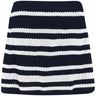 Women's Multi Stripes Knit Skort - Fairway Styles