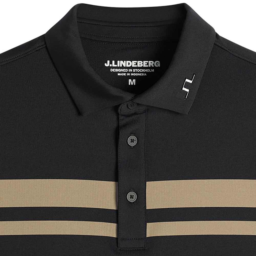 Kenny Stripe Long Sleeve Polo