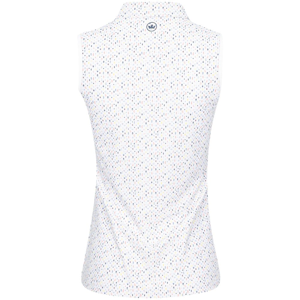 Women's Final Touch Banded Sport Mesh Sleeveless Polo - Fairway Styles
