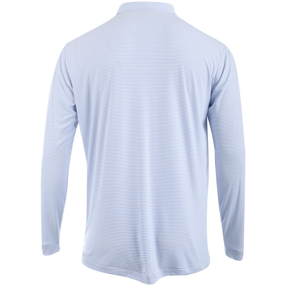 Featherweight Stripe Long Sleeve Polo