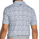 Tweed Print Polo - Fairway Styles