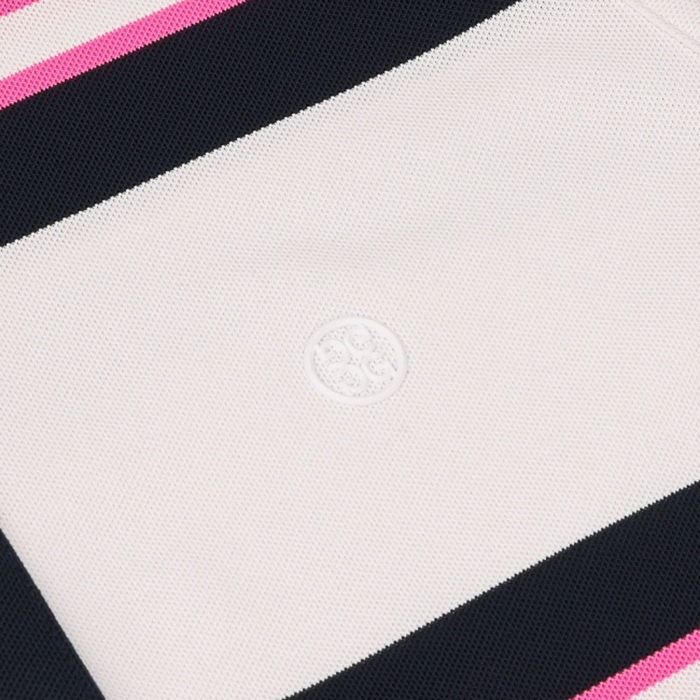 Women's Tech Pique Engineered Stripe Sleeveless Polo - Fairway Styles