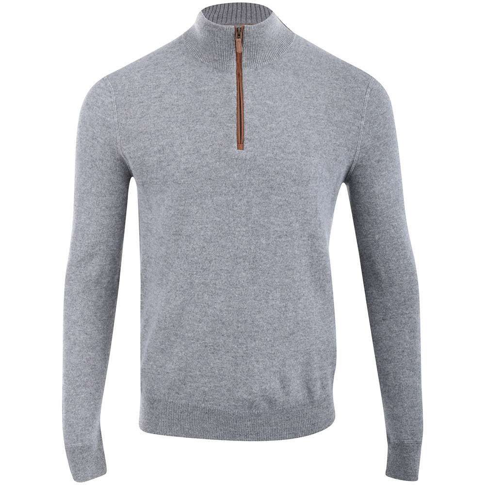 Washable Cashmere 1/4 Zip Pullover