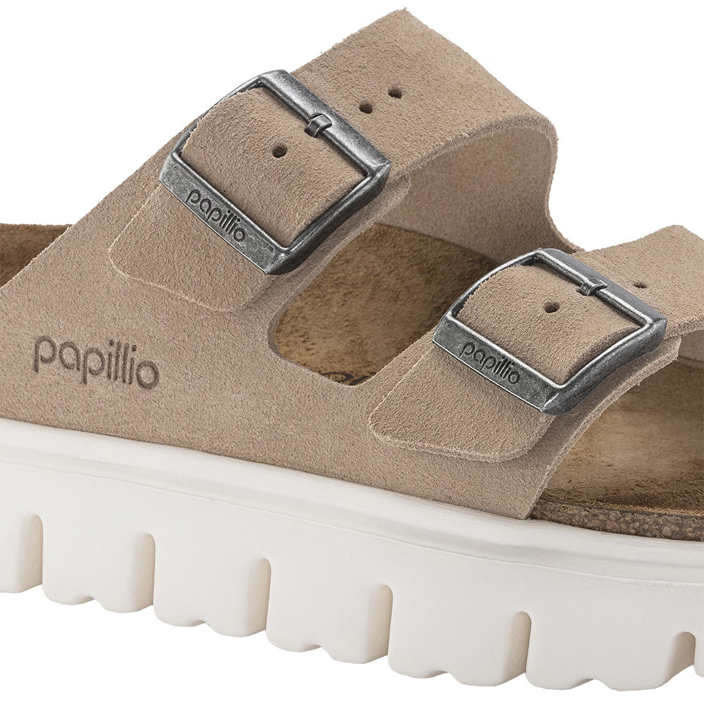 Women's Arizona Chunky Sandals - Suede Leather - Fairway Styles