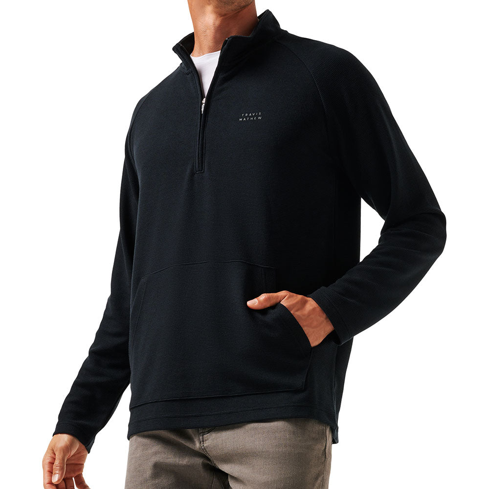 Performance Waffle 1/4 Zip Pullover
