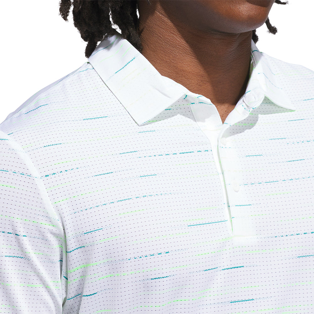 Ultimate365 Mesh Glimmer Print Polo