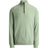 Mesh 1/4 Zip Pullover - Light Green