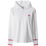 Women's Slogan Jersey Hooded Pullover