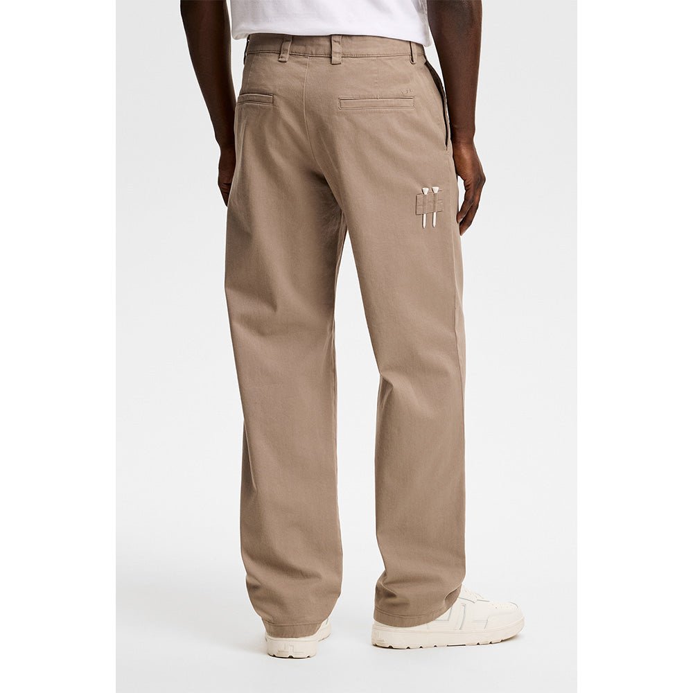 Devyn Straight Cotton Pants