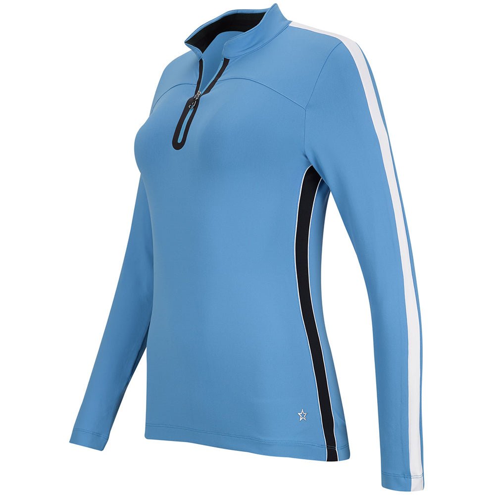 Women's The Laurel Long Sleeve 1/4 Zip Top - Fairway Styles