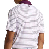Herringbone Stripe Tech Jersey Polo