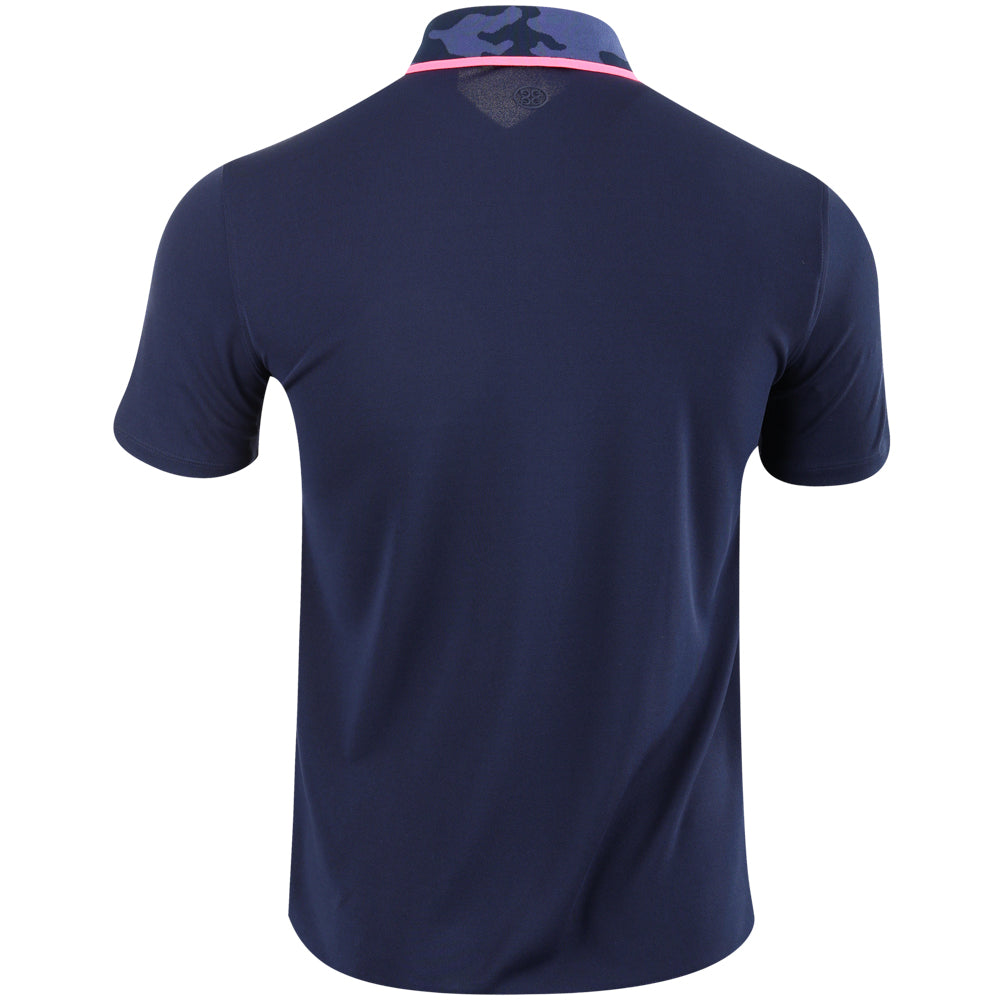 Camo Collar Performance Pique Polo