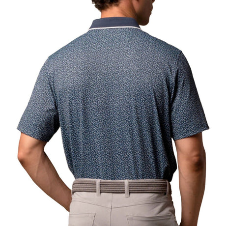 Micro Floral Polo - Fairway Styles