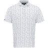Lightweight Airflow Print Polo