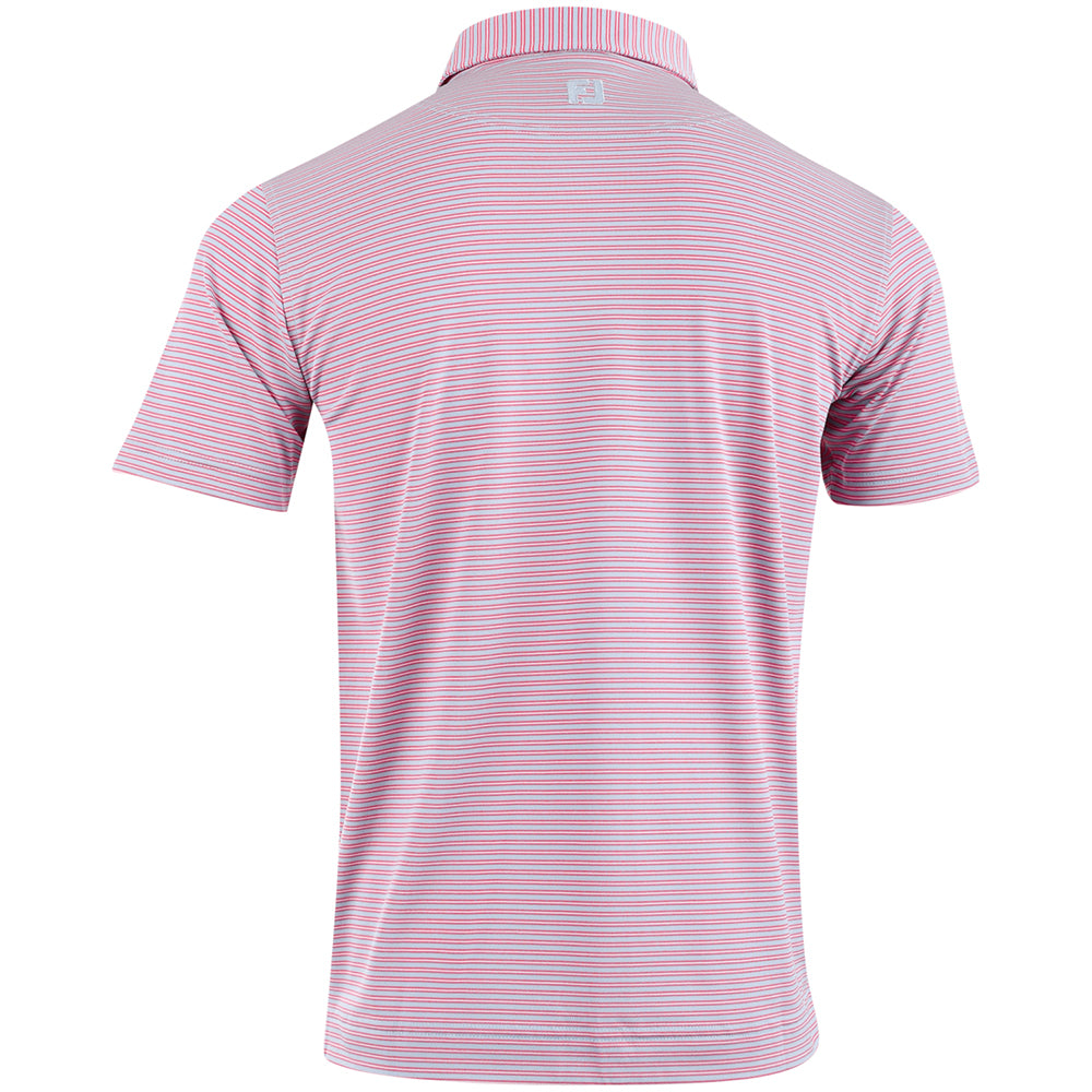 Multi-Stripe Pique Athletic Fit Polo