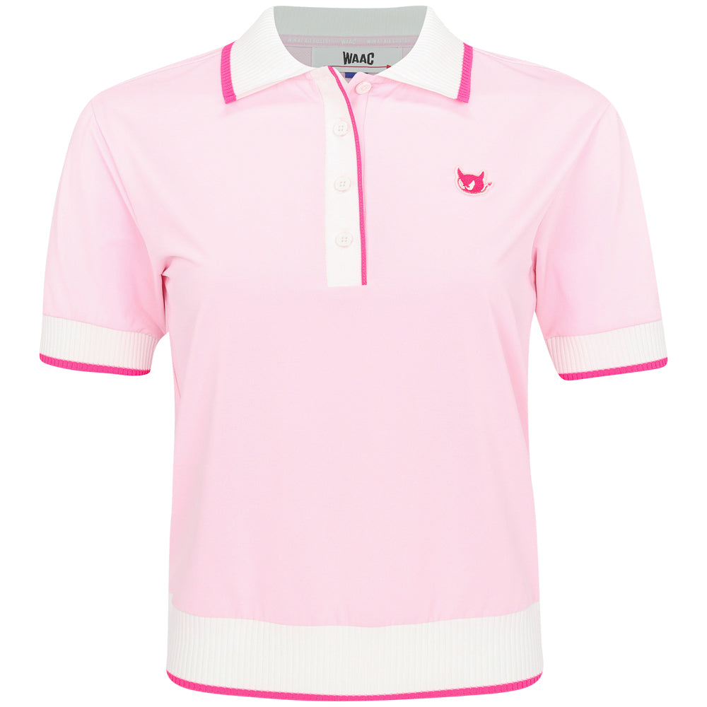 Women's Rib Collar Polo