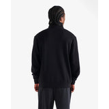 Collegiate 1/4 Zip Stand Collar Sweatshirt