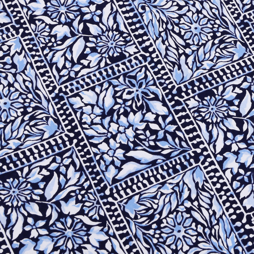 Women's Josie Print Long Sleeve Mock Neck Top